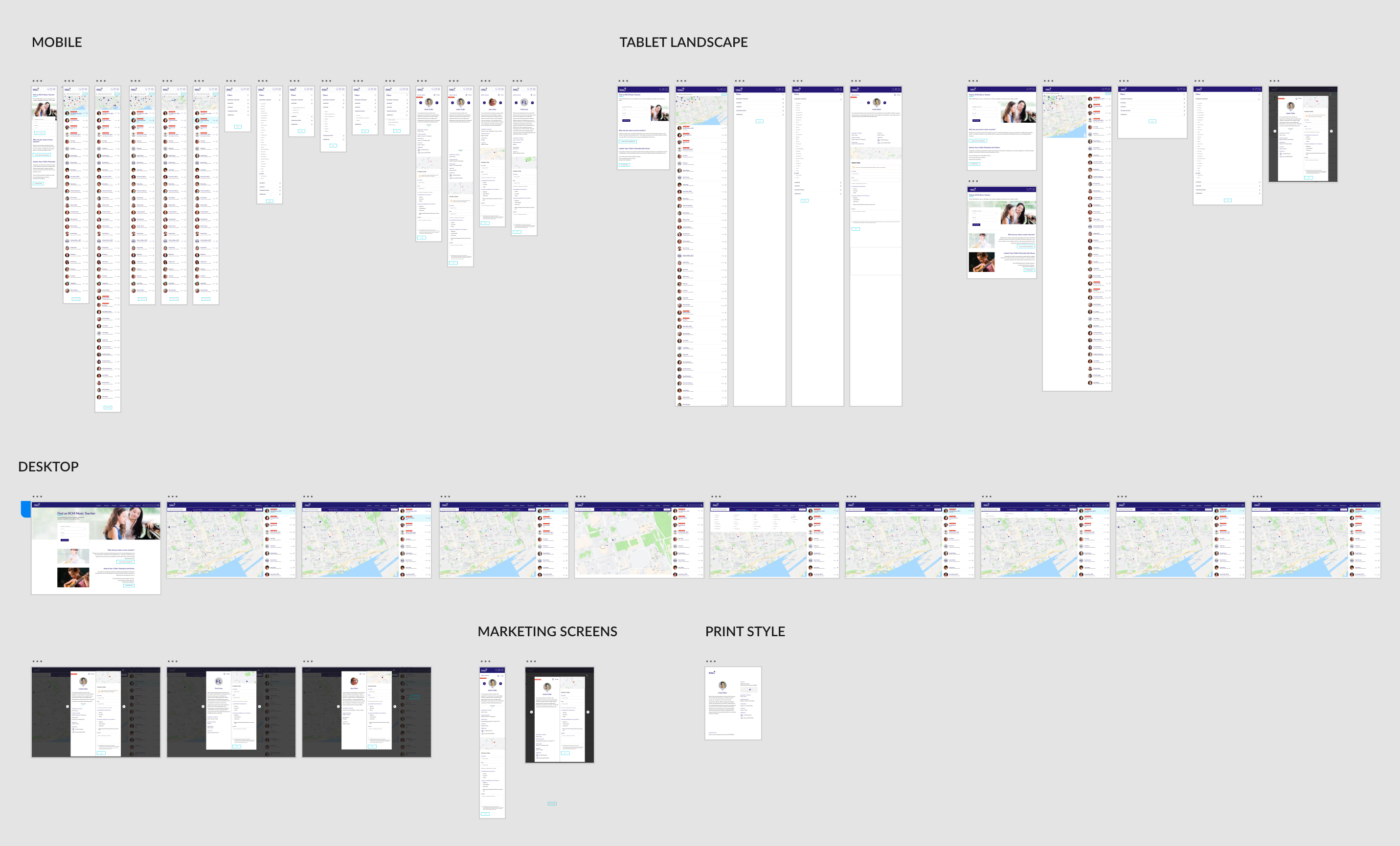 Adobe XD, all artboards.